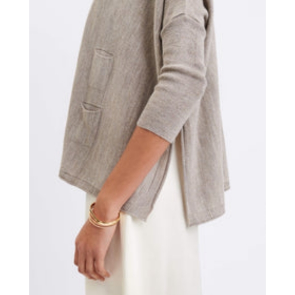 MERSEA Catalina Crewneck Sweater in Driftwood One Size - Picture 3 of 10